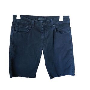 J Brand Men’s ELI Shorts Black Wash Raw Hem - 32